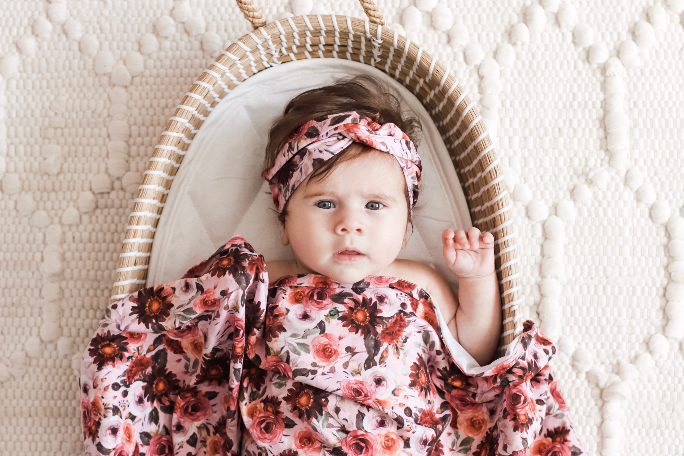 Organic Cotton Blithe Jersey Swaddle Wrap and Beanie: Snuggly Jacks Canada, Comfort and Quality for Newborns
